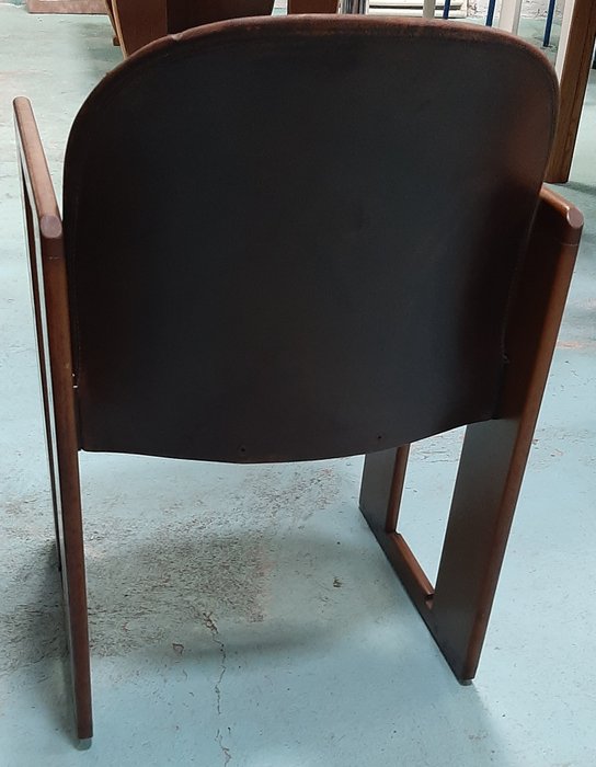 B&B Italia - Afra & Tobia Scarpa - Dialogo - Chaise (2) - dialogue - Cuir de vachette