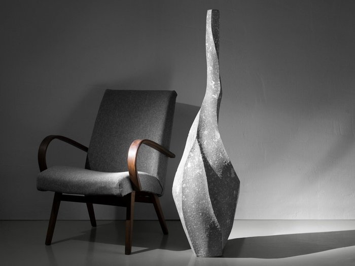Donatas Zukauskas - Tall Sculptural Vase, Home Accent