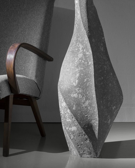 Donatas Zukauskas - Tall Sculptural Vase, Home Accent