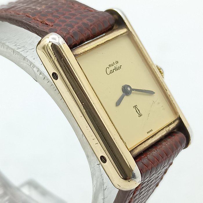 Cartier - Tank Must de Cartier - %27Lemon Dial%27 - 3155 - Unisexe - 2000-2010
