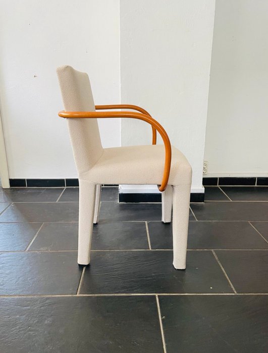 B&B Italia - Antonio Citterio - Chaise - Panama - Tissu, bois - Fauteuil B&B Italia