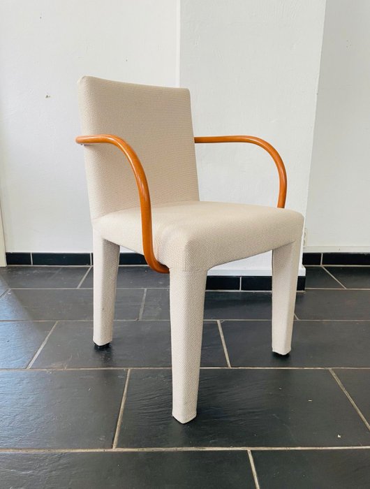 B&B Italia - Antonio Citterio - Chaise - Panama - Tissu, bois - Fauteuil B&B Italia