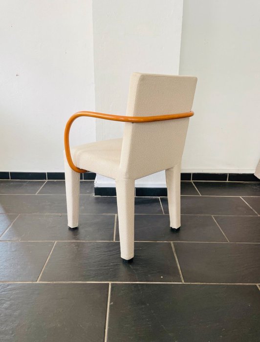 B&B Italia - Antonio Citterio - Chaise - Panama - Tissu, bois - Fauteuil B&B Italia