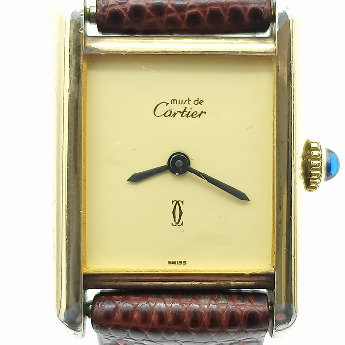 Cartier - Tank Must de Cartier - %27Lemon Dial%27 - 3155 - Unisexe - 2000-2010