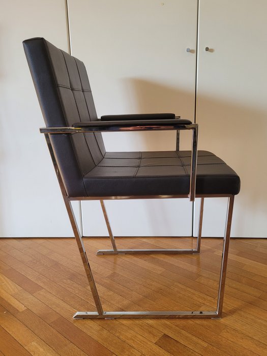 Cattelan - Chaise (2) - Kate - Métal chromé