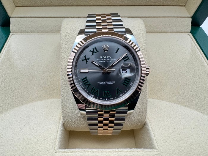 Rolex - Datejust 41 steel/rose gold 