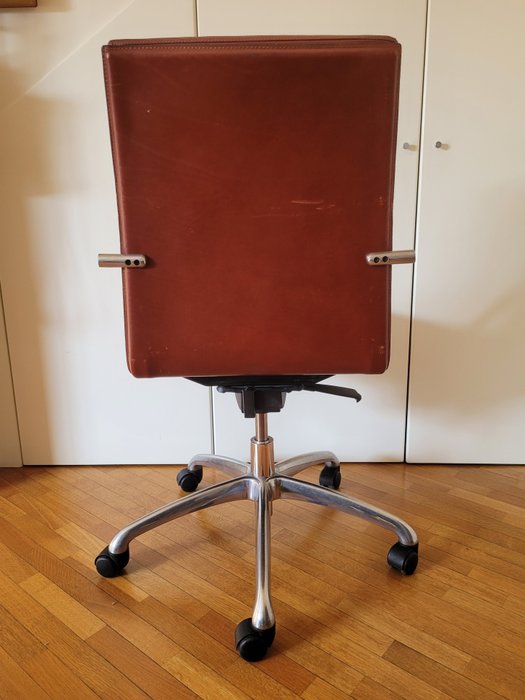 Matteo Grassi - Chaise de bureau - Mizar - Métal chromé