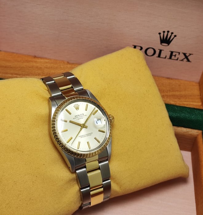 Rolex - Oyster Perpetual Date Gold/Steel - Ref. 15053 - Homme - 1982