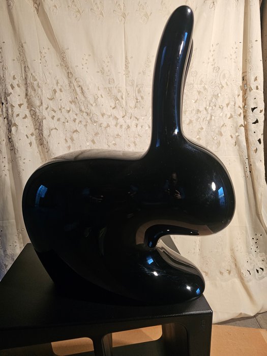 qeeboo - Stefano Giovannoni - Chaise - Bébé Rabbit Métal - Polypropylène