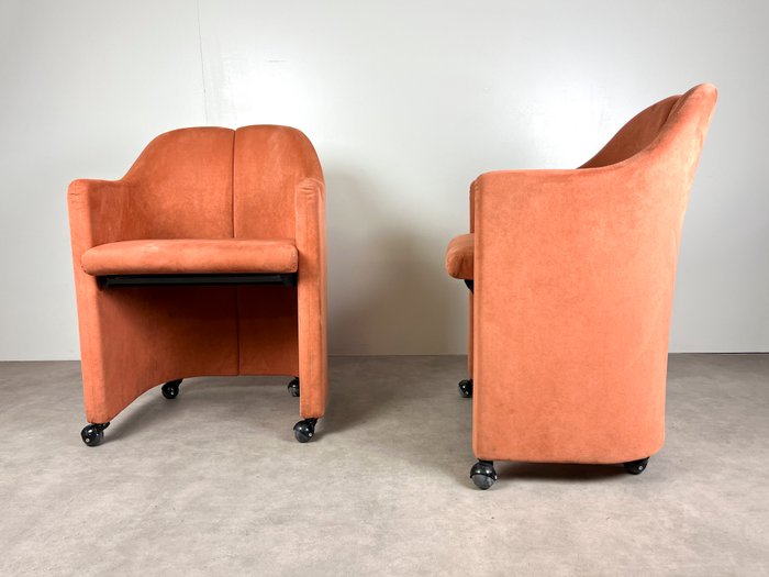 Tecno - Eugenio Gerli - Chaise - S142 - Métal, Textile