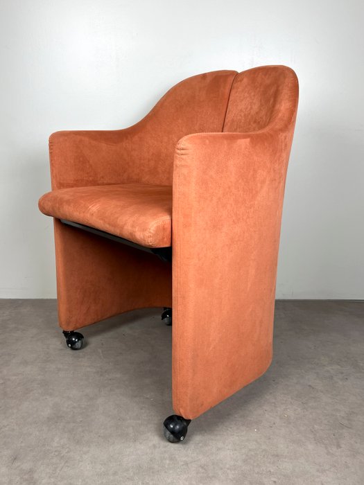 Tecno - Eugenio Gerli - Chaise - S142 - Métal, Textile