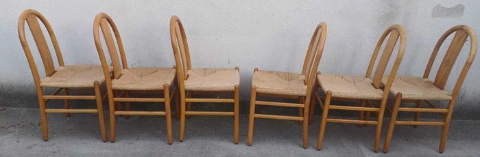 Tisettanta - Annig Sarian - Chaise (6) - Thalia - Frêne