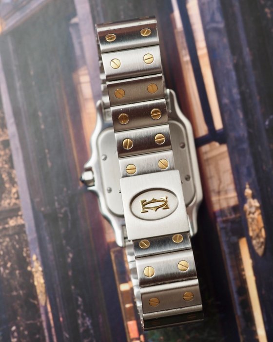 Cartier - Santos Galbée - 187901 - Homme - 1990-1999