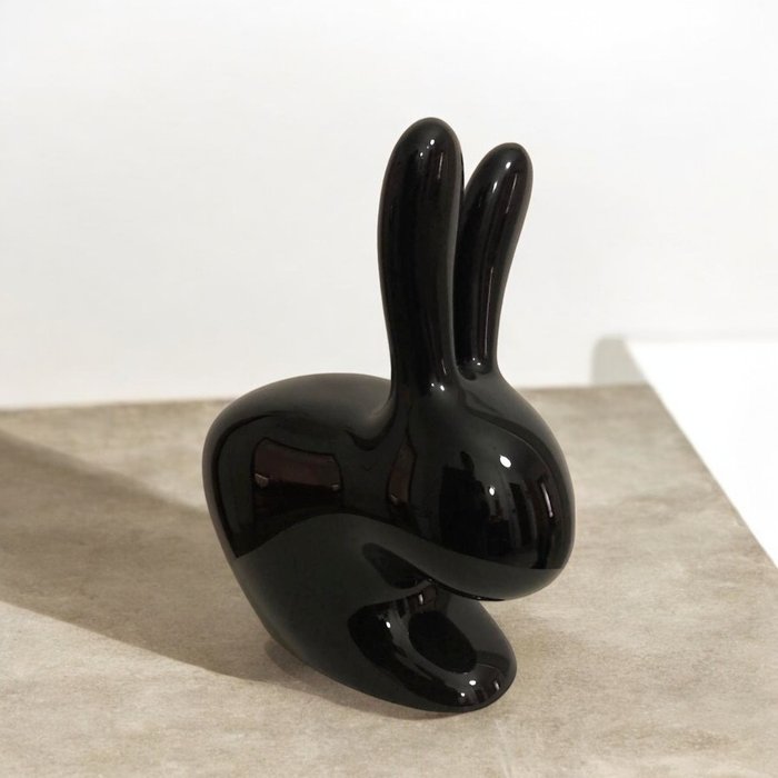 qeeboo - Stefano Giovannoni - Chaise - Bébé Rabbit Métal - Polypropylène
