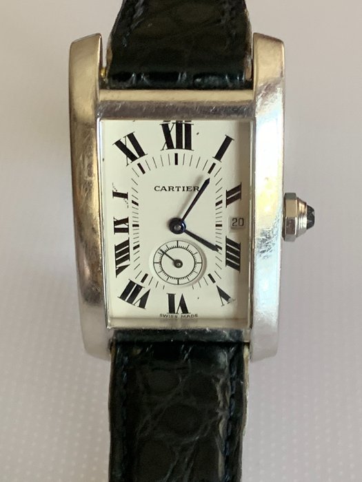Cartier - Tank Américaine - 3012 - Unisexe - 1993
