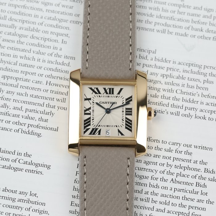 Cartier - Tank Française - 1840 - Homme - 2000-2010