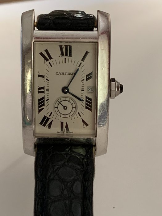 Cartier - Tank Américaine - 3012 - Unisexe - 1993