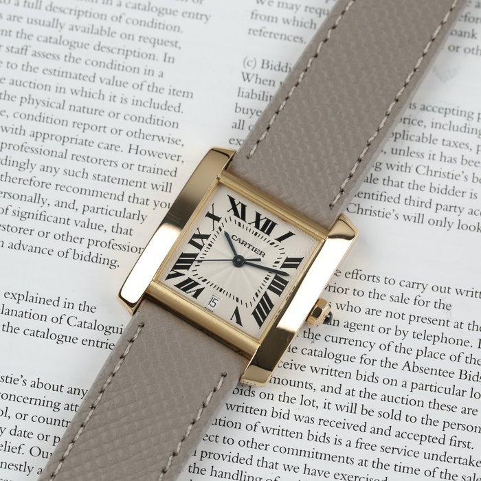Cartier - Tank Française - 1840 - Homme - 2000-2010