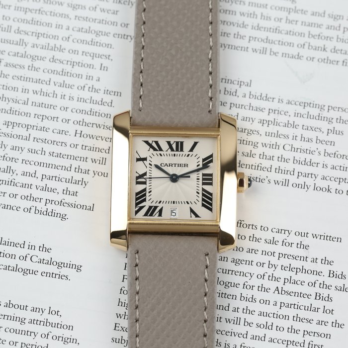 Cartier - Tank Française - 1840 - Homme - 2000-2010