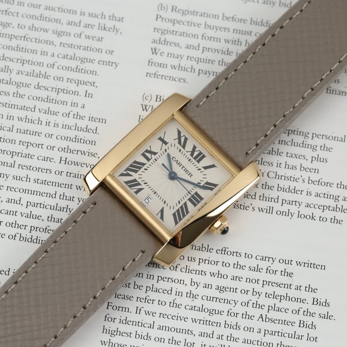 Cartier - Tank Française - 1840 - Homme - 2000-2010