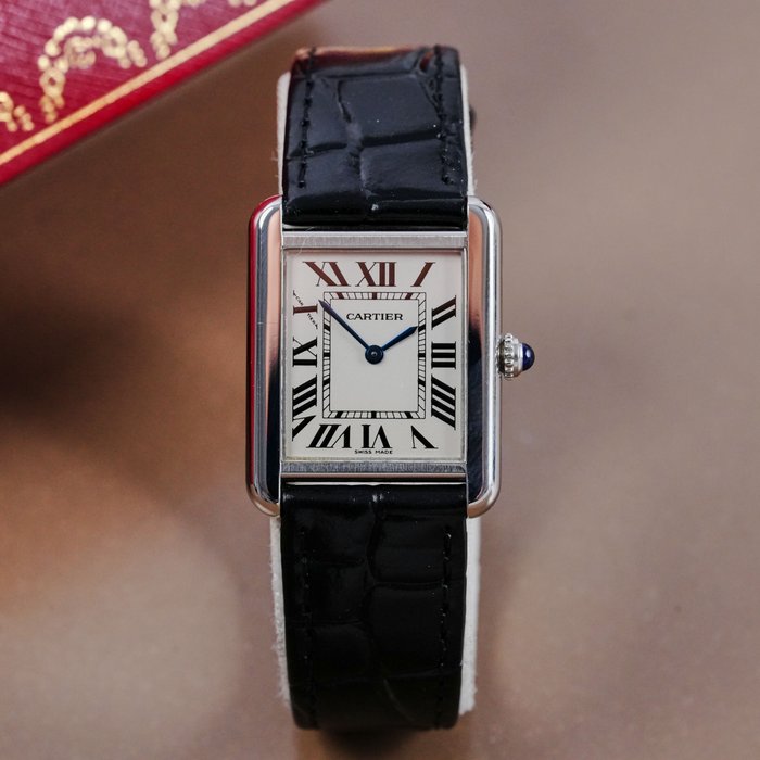 Cartier - Cartier Tank Solo Small - Sans Prix de Réserve - W1018255 - Femme - 2000-2010