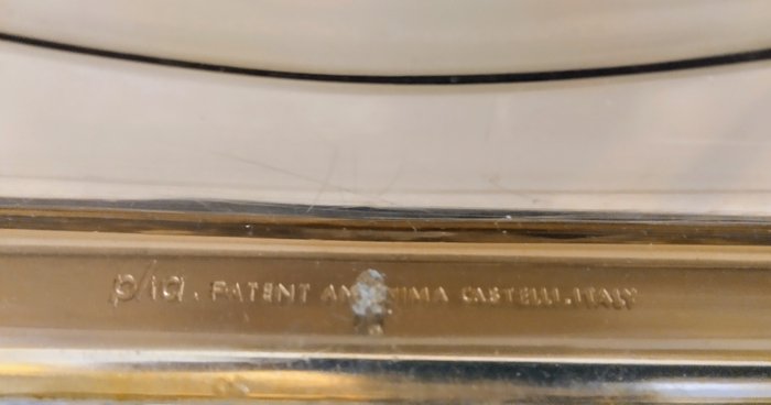 Anonima Castelli - Giancarlo Piretti - Chaise pliante - PLIA fumé et chrome - ABS