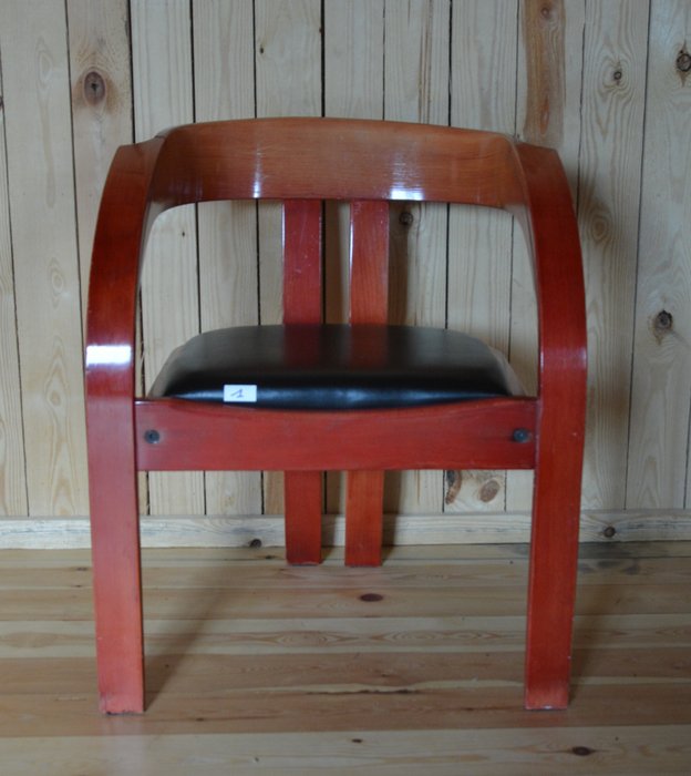 Poltronova - Giovanni Battista Bassi - Chaise (4) - Bois dur - Chaise Elisa