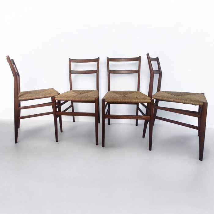 Cassina - Gio Ponti - Leggera - Chaise (4) - Frêne