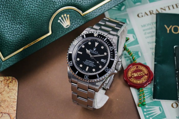 Rolex - Sea-Dweller 4000 FULL SET - 16600 - Homme - 1996