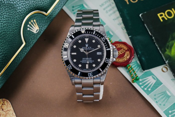 Rolex - Sea-Dweller 4000 FULL SET - 16600 - Homme - 1996