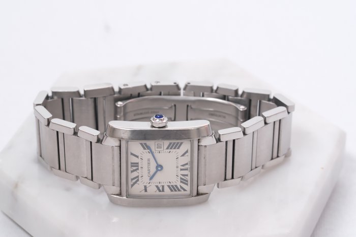Cartier - Tank Française - 2465 - Unisexe - 2004