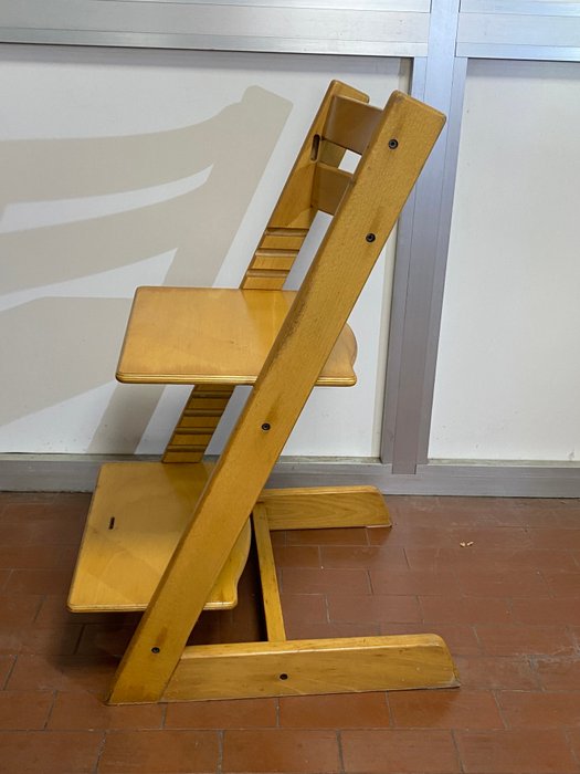 Stokke - Peter Opsvik - Chaise - Tripp Trapp - Bois - Chaise réglable