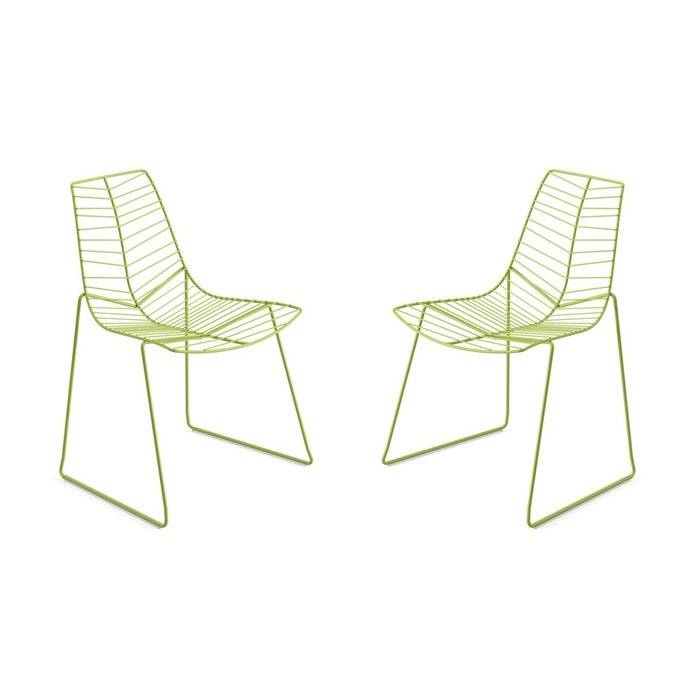 Arper - Lievore Altherr Molina - Chaise (2) - Chaise feuille - Acier