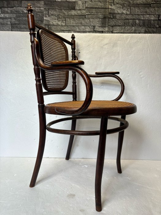 Mundus - Michael Thonet - Chaise - Hêtre, Sangles
