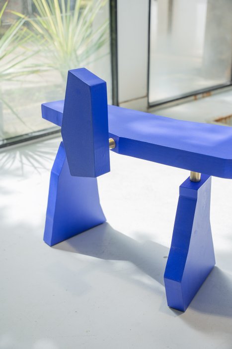 Vincent Decat - Banc d’entrée - Acier, Bois - The Last Bench