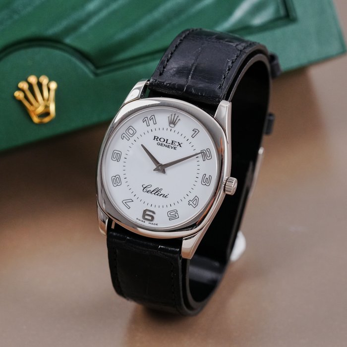 Rolex - Cellini Danaos 18k White Gold - 4233 - Homme - 2000-2010