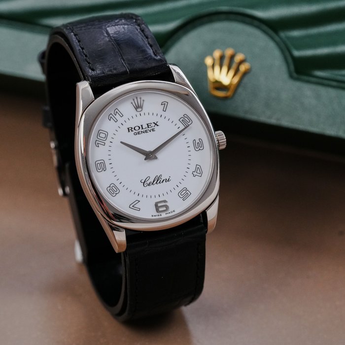 Rolex - Cellini Danaos 18k White Gold - 4233 - Homme - 2000-2010