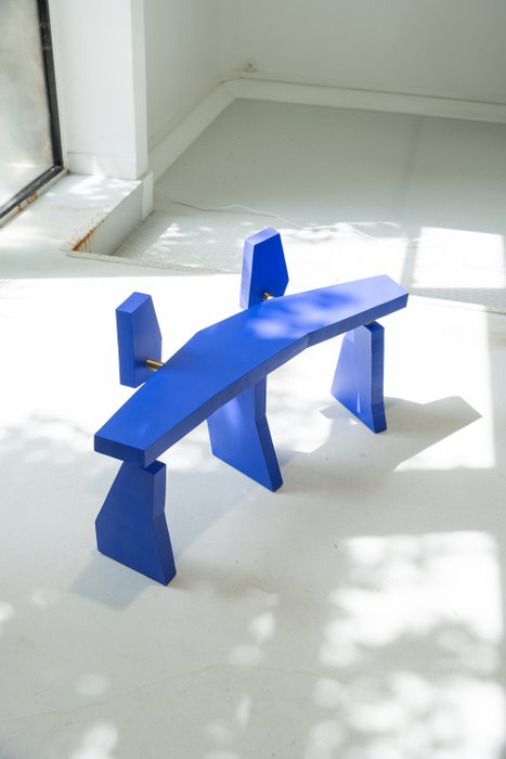 Vincent Decat - Banc d’entrée - Acier, Bois - The Last Bench