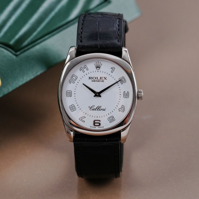 Rolex - Cellini Danaos 18k White Gold - 4233 - Homme - 2000-2010