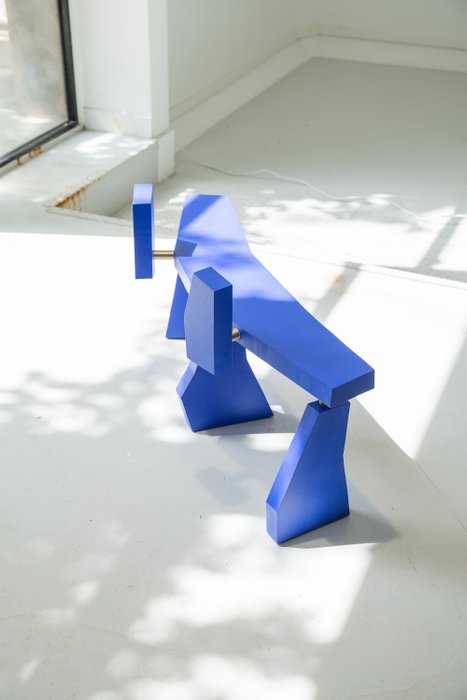 Vincent Decat - Banc d’entrée - Acier, Bois - The Last Bench