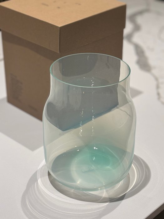 Dechem - Vase - Bandaska mint - Verre