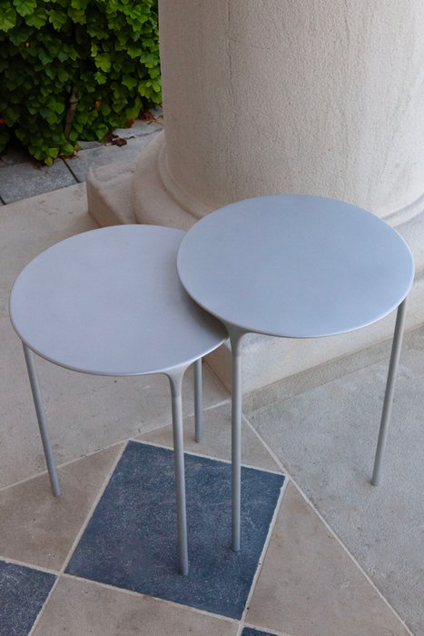 UNISM - Table basse - Aluminium - brossé