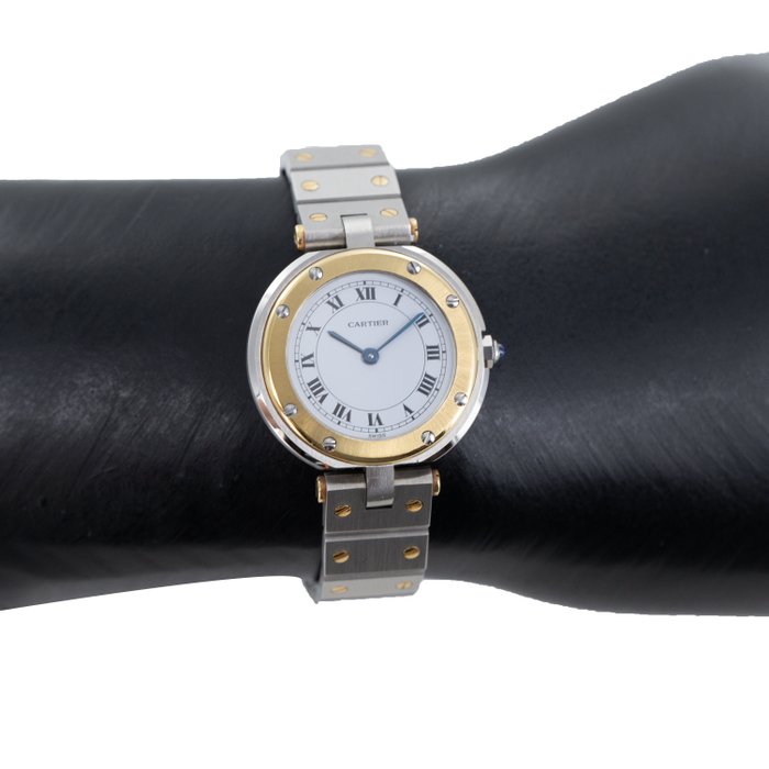 Cartier - Santos Ronde - Sans Prix de Réserve - Femme - 1990-1999