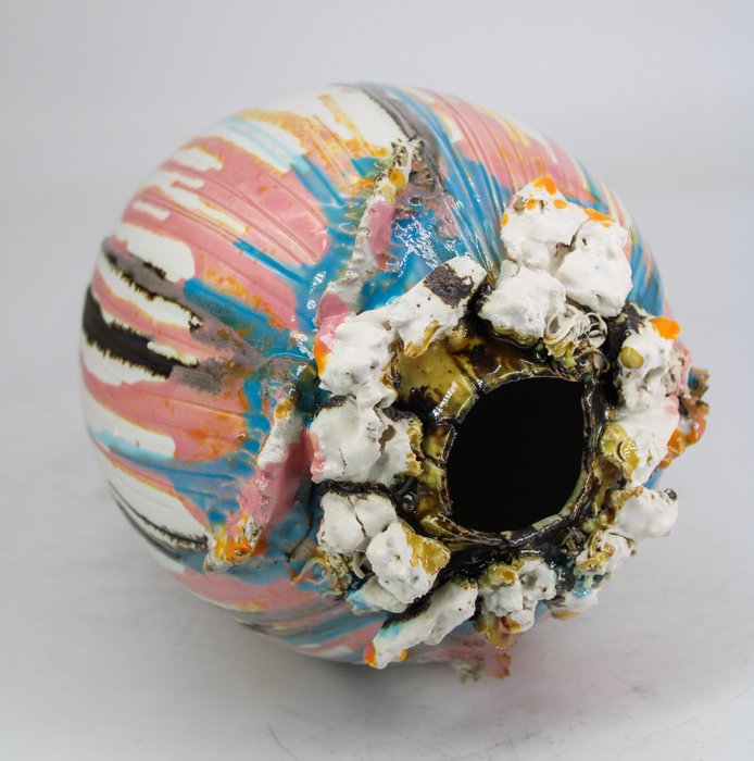 Max Modolo - Vase - Porcelaine - Vase Sculpture 
