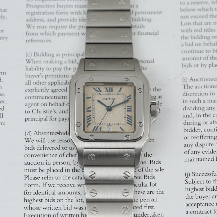 Cartier - Santos Galbée - 987901 - Homme - 1990-1999