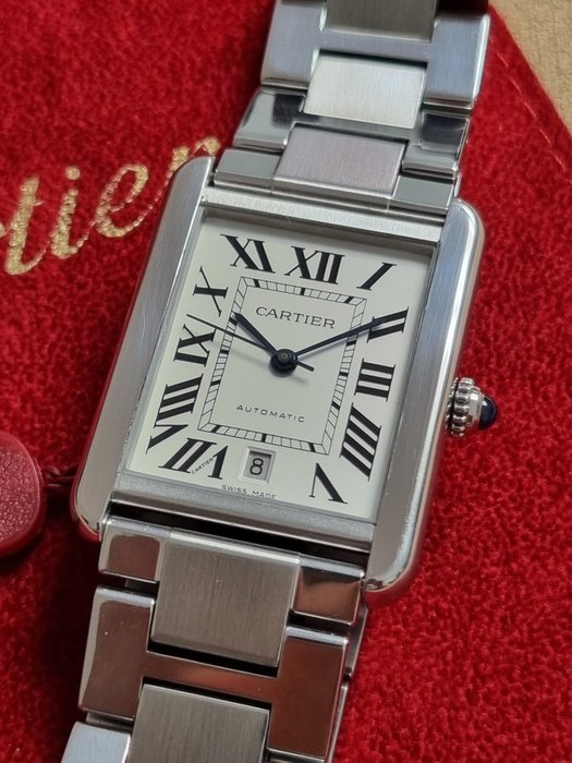 Cartier - Tank Solo XL - 3515 - Homme - 2010-2020