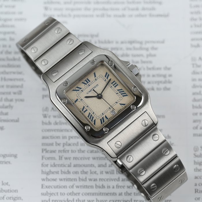 Cartier - Santos Galbée - 987901 - Homme - 1990-1999