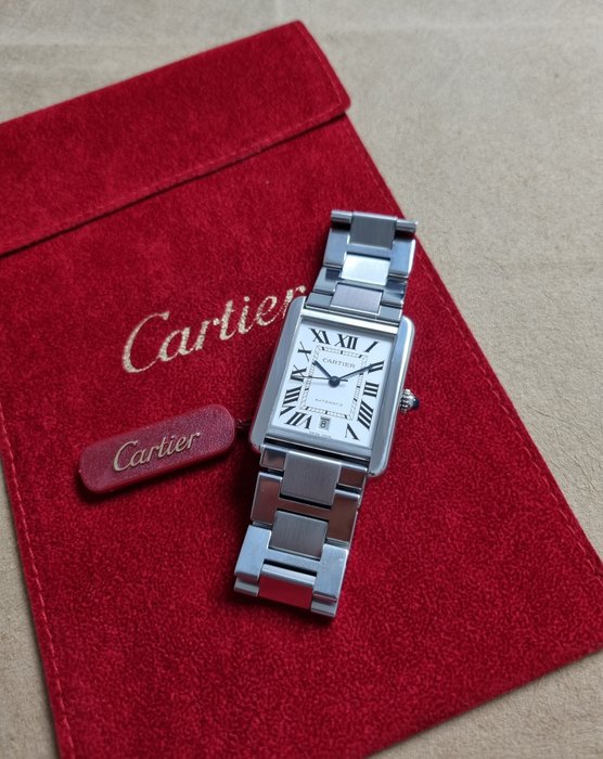Cartier - Tank Solo XL - 3515 - Homme - 2010-2020
