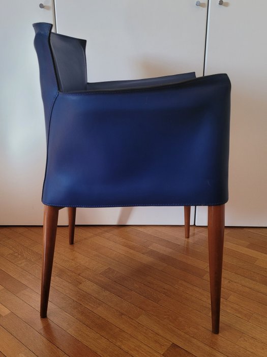 Matteo Grassi - Carlo Bartoli - Vela - Chaise (2) - Bois, Cuir