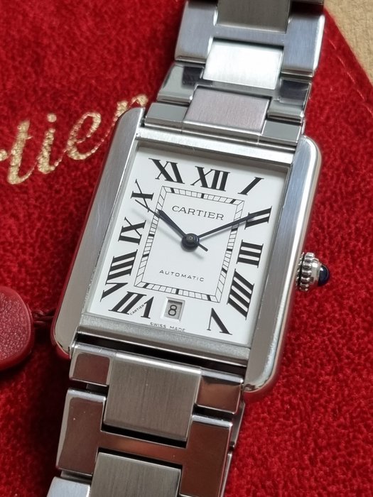 Cartier - Tank Solo XL - 3515 - Homme - 2010-2020